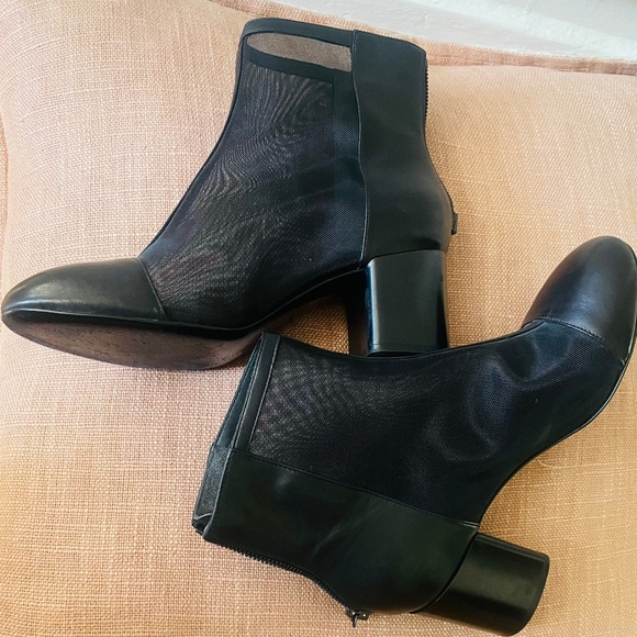 rag & bone "Drea" mesh black ankle booties, great condition - Picture 3 of 10
